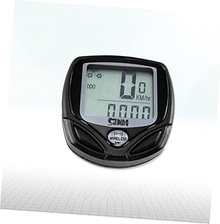 WDX- Excersise Bike Wireless Bike Computer Bicycle Black Stopwatch Cycle Speedometer Speed measurement