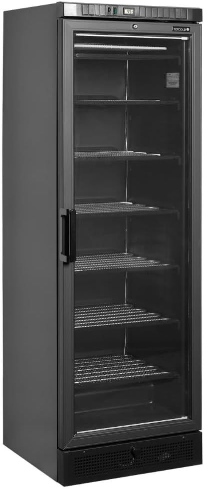 MBH - Espositore congelatore verticale negativo 300 litri per la ristorazione. Vetrina congelatore professionale per bar e ristorante - MADE IN EUROPE
