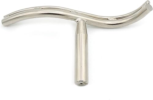 Soporte de herramientas de torno de acero inoxidable plateado para carpintería Torno de torneado de madera Herramienta de torneado de soporte en