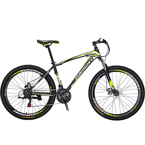 image for Eurobik OBK 27.5 Wheels Mountain Bike Daul Disc Brakes 21 Speed Mens B