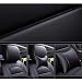 ADHW Cuero Funda Asiento Coche, Juego de Fundas para Asientos Universal Cuero...