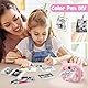Kinderkamera Sofortbildkamera, 2,4 Zoll Dual Kamera für Mädchen und Jungen, 1080P Kinder Digitalkamera, Spielzeug mit 32 GB Karte, Fotopapier, 7,6 cm Kartenbroschüre und Farbiger Karton für 3–12