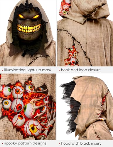 Disfraz Goblin Luminoso para Niños Talla Large miniatura 4