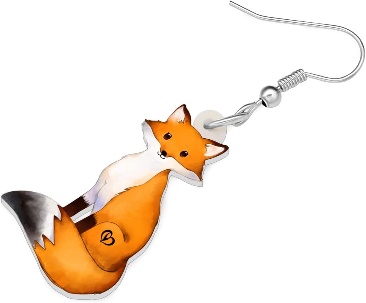Acrylic Cute Anime Hamster Fox Giraffe Earrings for Women Animal Charms Dangle Hook Earrings Jewelry Gifts for Party Animal Lovers - Image 3