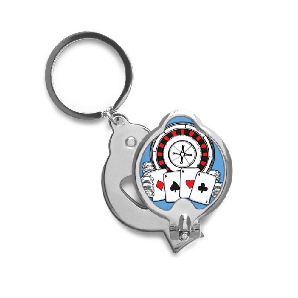 Coupe-ongles Poker Chips Turntable de qualité supérieure avec finitions soignées - 4