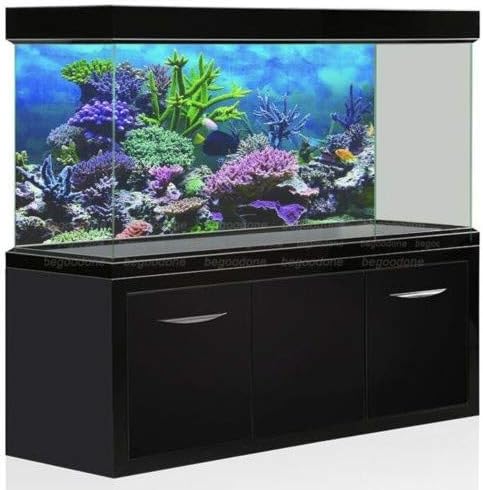 Miniatura 3 de TOPINCN Fondo submarino adhesivo de PVC, fondo de fotografía de corales de acuario (35.8 x 19.7 in)