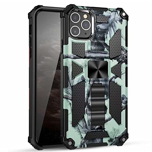 Protection iPhone 12 stand antichoc et étui magnétique camouflage homme