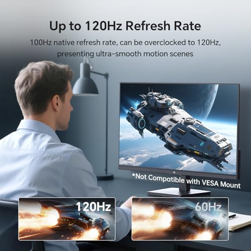 Image of KTC 27 Inch QHD Computer Monitor 100Hz, Up to 120Hz, IPS Panel, 2K 1440P PC Gaming Monitor for Home Office, Adaptive-Sync Support, HDR10, Tilt Adjustable, H27D9