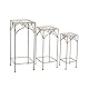 vacchetti Josef 6433530000 Halbsäule Jessica 1 – 3, Quadra, Hohe, Metall, Weiß
