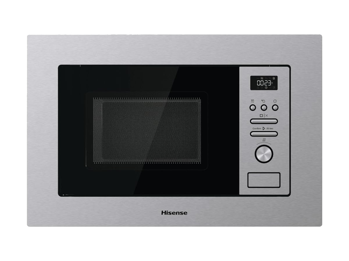 Hisense Einbau-Mikrowelle 1000 W Edelstahl mit Grill Combo
