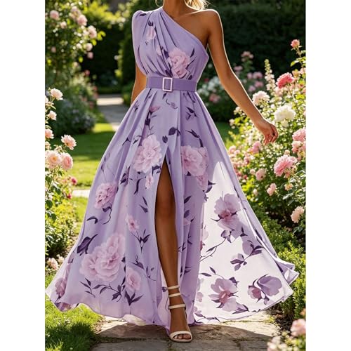 Robe infroissable pour soirée avec impression numérique brillante - 2