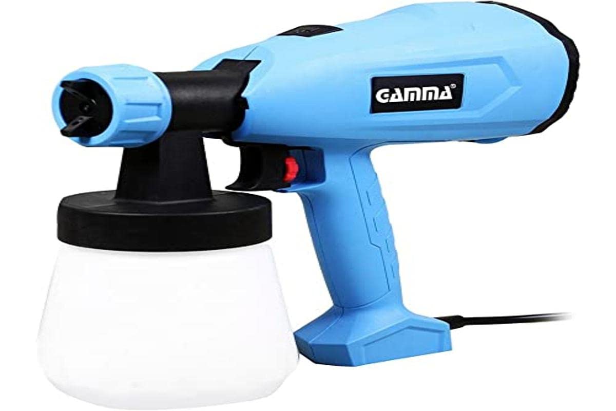 Gamma Pistola De Pintura Elétrica 350W E 220V Azul