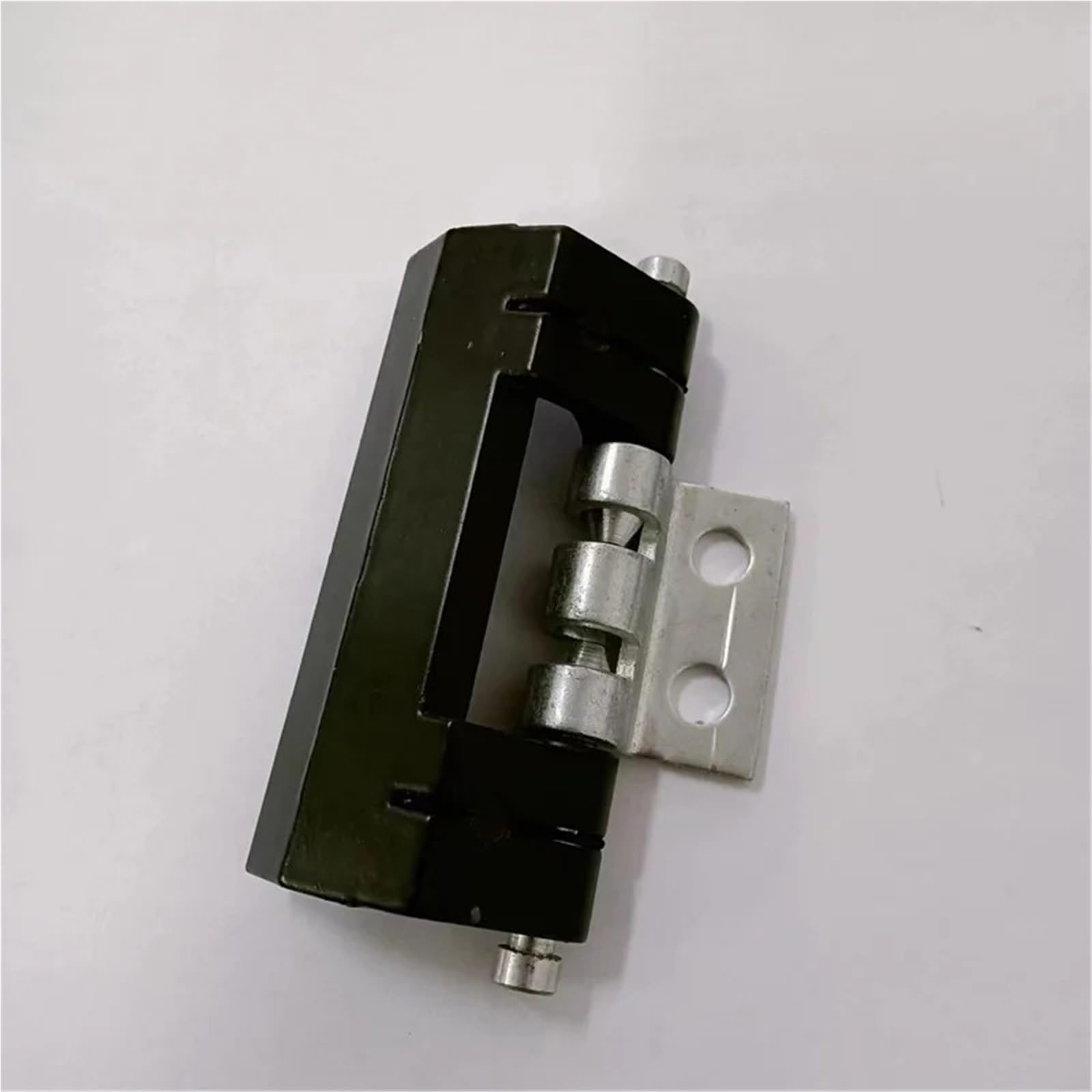 PEQYUACTE Zinc Alloy Removable Hinges Power Distribution Cabinets Door Concealed Type Loose Leaf 2Pcs(2PCS-black-Zinc-B)