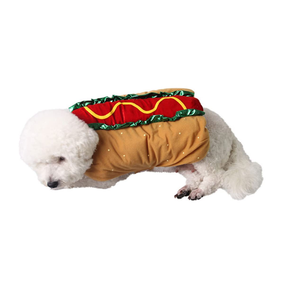 1pezzi Costume Decorativo per Animali Domestici Indossabile per Cani e Gatti Materiale di Adatto per Feste e Decorazioni Natalizie