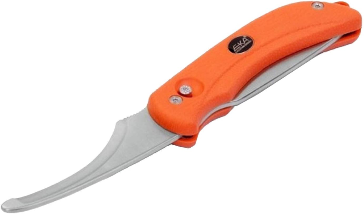 EKA G3 Pivoting Blade Hunting Knife Orange