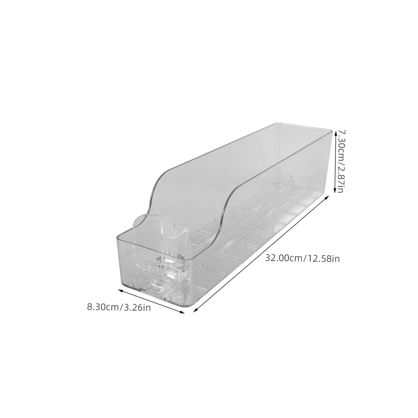 CIYODO Water Bottle Organizer for Refrigerator Soda Storage Container Fridge Can Storage Automatic Cigarette Pusher Cigarettes Rack Display