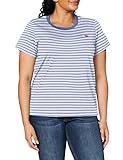 Elaborada en punto suave Levi\'S PL The tee SILPHIUM Colony Blue Camiseta, 1 XX para Mujer