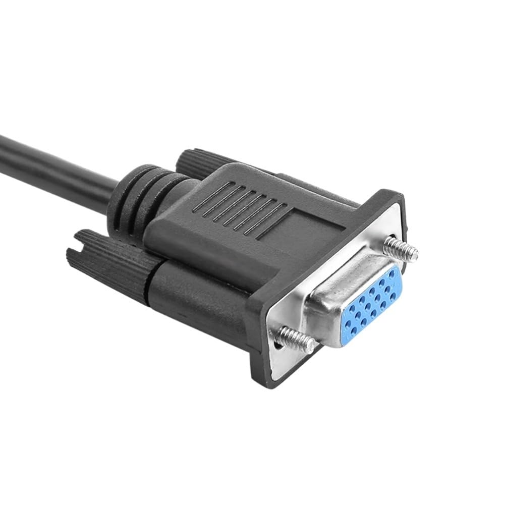 Cavo splitter VGA da 1 computer a doppio monitor adattatore splitter a Y maschio a femmina cavo VGA