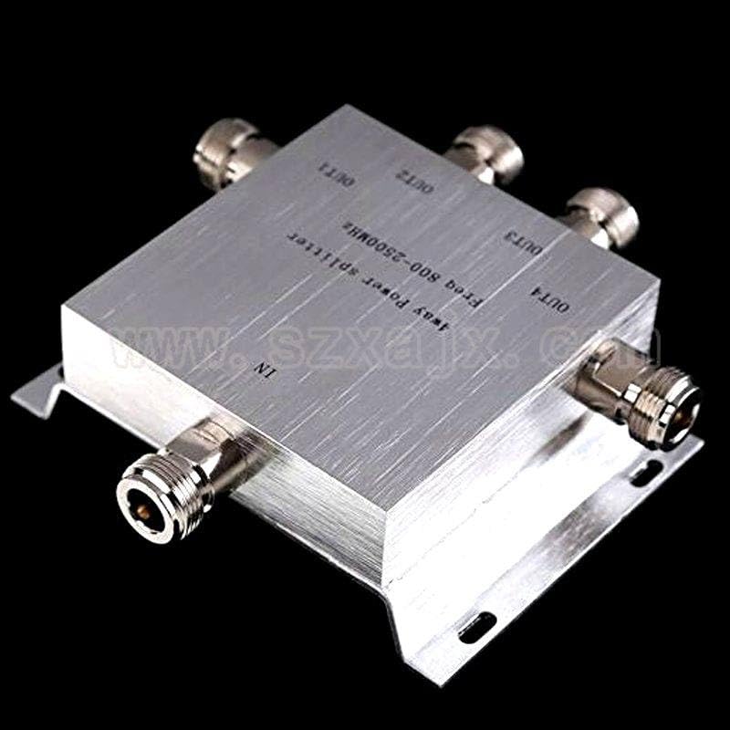 New 4 Way Two Direction N Power Splitter Freq:800-2500 MHZ N Female Power Divider Signal Cable Splitter Female Divider