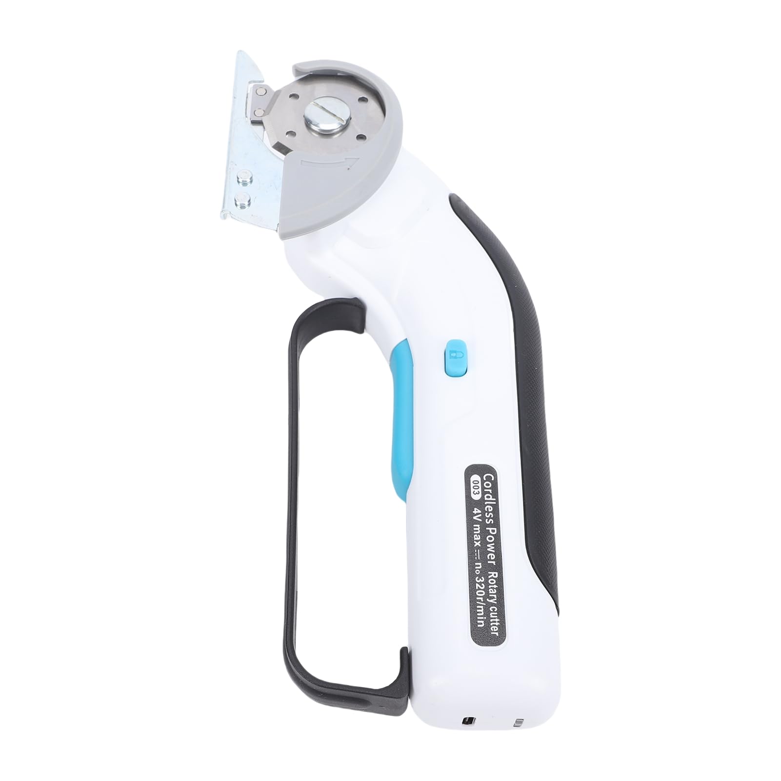Eujgoov Forbici Elettriche Senza Fili, Taglierina per Tessuti Resistente Ricaricabile con Luce LED e Blocco di Sicurezza, per Lavori Artigianali in Cartone, Moquette in Pelle