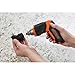 BLACK+DECKER 4V MAX Cordless Screwdriver, Right Angle Attachment (BDCSRAA)