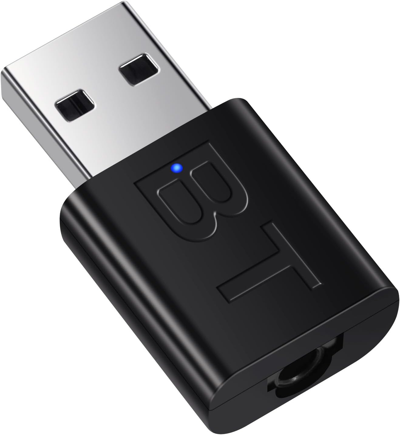 Adaptador de Audio Bluetooth 5.0 2-en-1 USB y 3.5mm