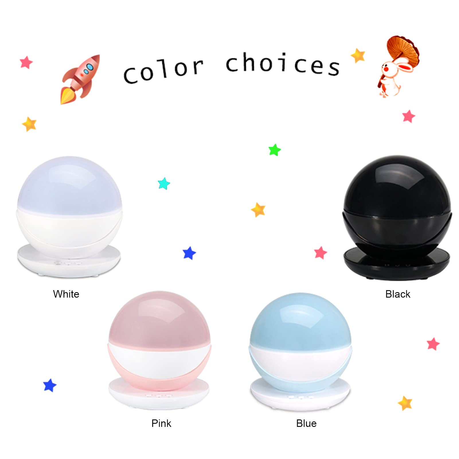 Amazon.co.jp: BUZHI プロジェクションランプ, カラフルな LED