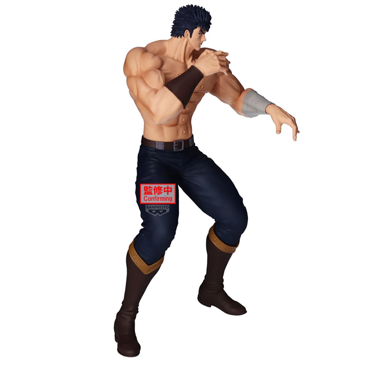 Banpresto Figurka akcji Kenshiro Fist of The North Star - Grandista 26 cm - PZ71171P wielokolorowa - Figurka kolekcjonerska - Idealna dla fanów anime