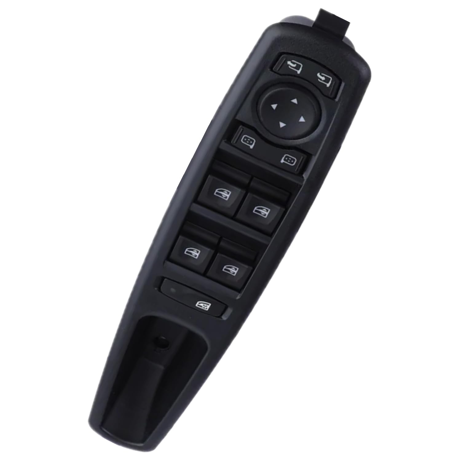 Pulsantiera Alzavetri 809610017R Interruttore di Comando Alzacristallo per auto 80961-0017R Compatibile per Renault Scenic III Grand Scenic 3 Megane III Laguna 3 Fluence