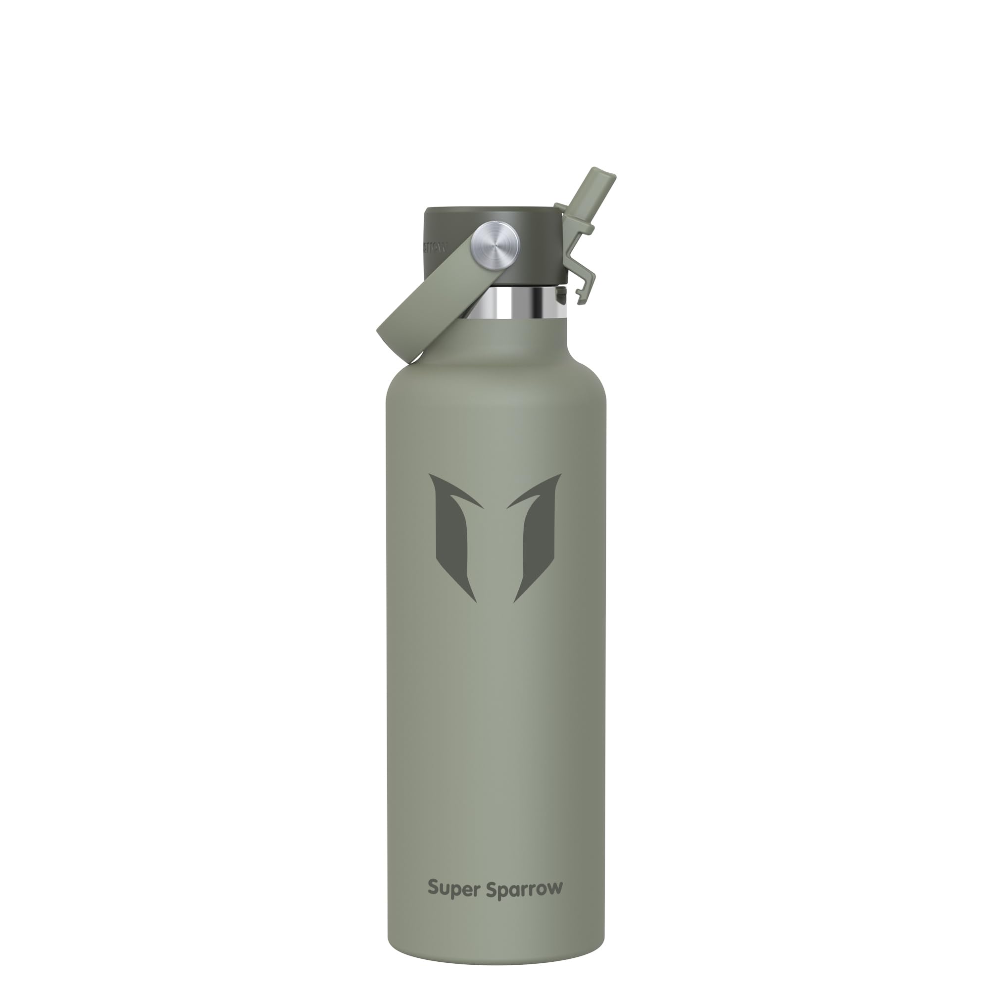 Super Sparrow Borraccia Termica, Acciaio Inox Bottiglia Termica - 350ml, 500ml, 750ml, 1L - Senza BPA Borracce, Borraccia Bambini per Scuola, Sport, Campeggio, Yoga, Palestra, Ciclismo