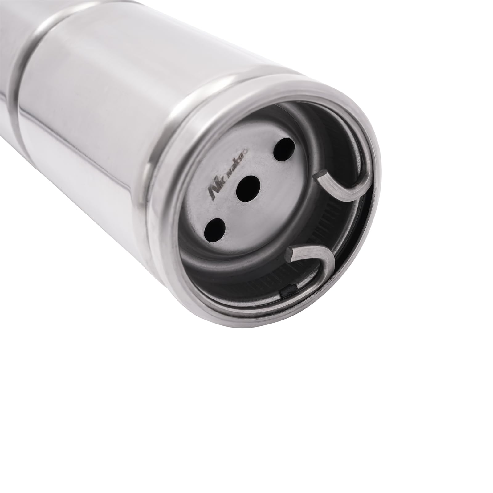 Pompa per fontana profonda 550 W, 230 V, 2850 giri/min, portata 1,8 m³/395.94 gal/h, altezza di mandata 90 m/295,28 ft, profondità di immersione 60 m/196,85 ft, pompa sommergibile in acciaio inox,