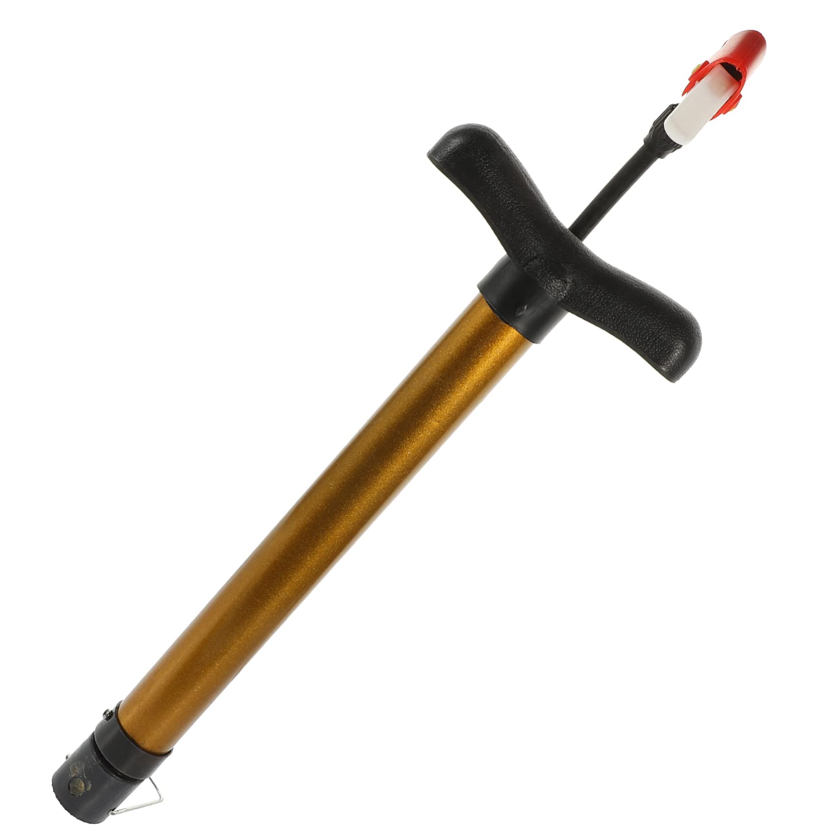 Happyyami Bike Tire Foot Pump Pump for Bicycles Compact Inflator for Balls Tires