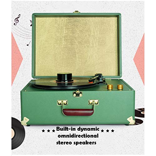 Gramophone Rétro, Vintage Valise Portable À 3 Vitesses avec Haut-parleurs Intégrés, Tourne Disque Plafonniers Stéréo… - Les Beatles, Paul McCartney, John Lennon, RIngo Starr, George Harrison Gramophone Rétro, Vintage Valise Portable À 3 Vitesses avec Haut-parleurs Intégrés, Tourne Disque Plafonniers Stéréo… – Image 4