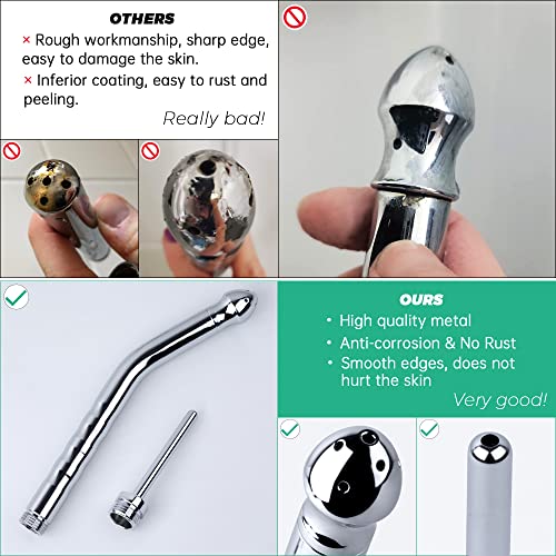 V-Frankness Shower Enema Kit With 100 Inches Hose, Water Control Valve, And Diverter, Colonic Douche System Cleaner For Men And Women #TOP2