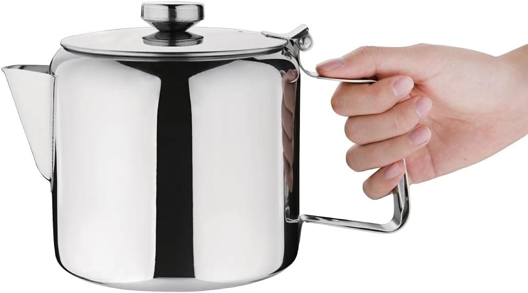 Olympia Concorde Teapot St/St Mirror Finish - 1830ml 61.87fl oz
