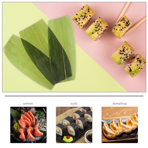 Platos decorativos hojas estilo japonés Luxshiny 100 uds miniatura 3