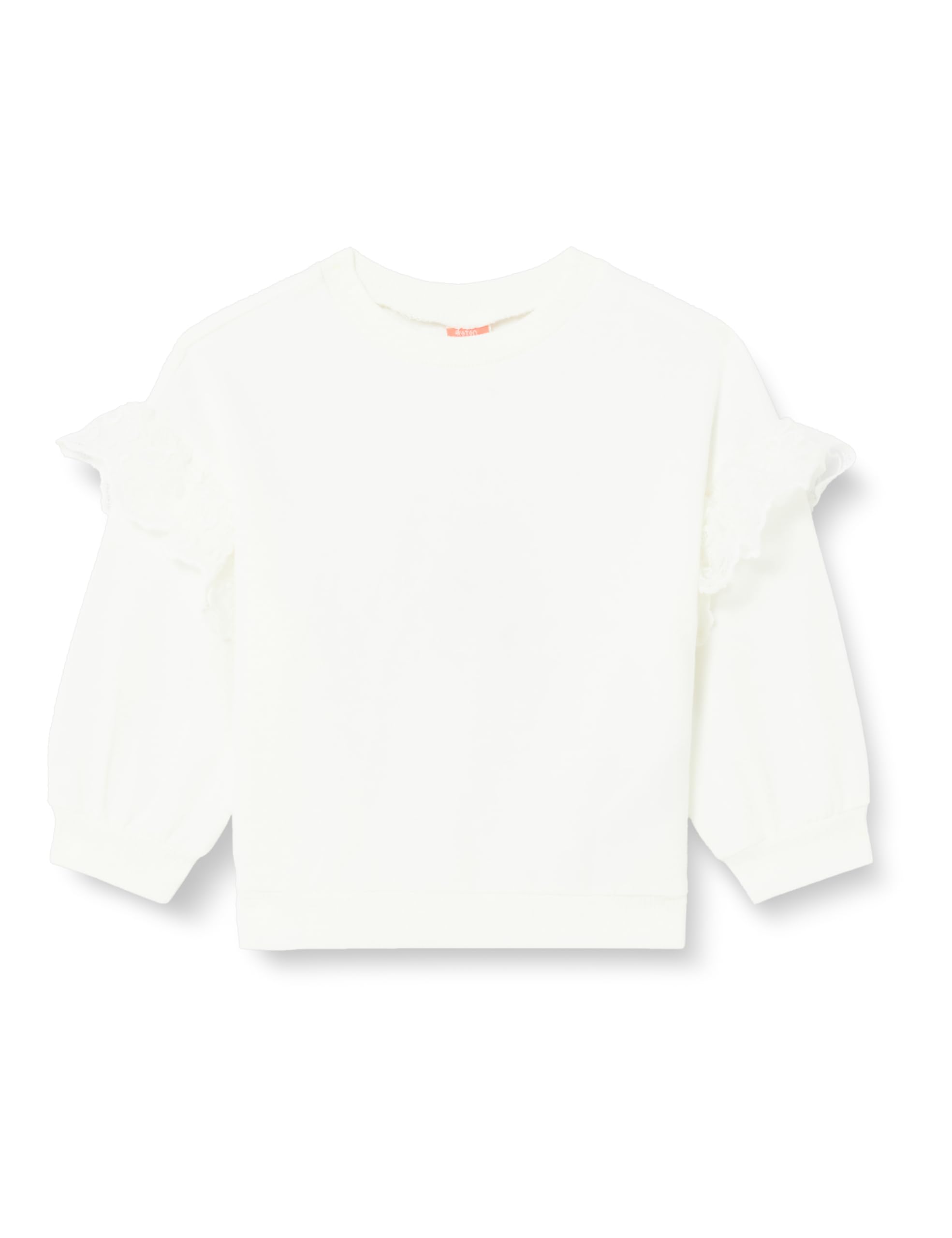 Koton Babygirls Basic Long Sleeve Crew Neck Frill Detailed Soft Interior Cotton Bluza