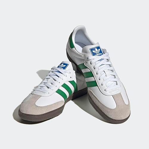 adidas gazelle silver green womens MENS ADIDAS SAMBA OG (CLOUD WHITE / BETTER SCARLET / SUPPLIER COLOUR) main image 1
