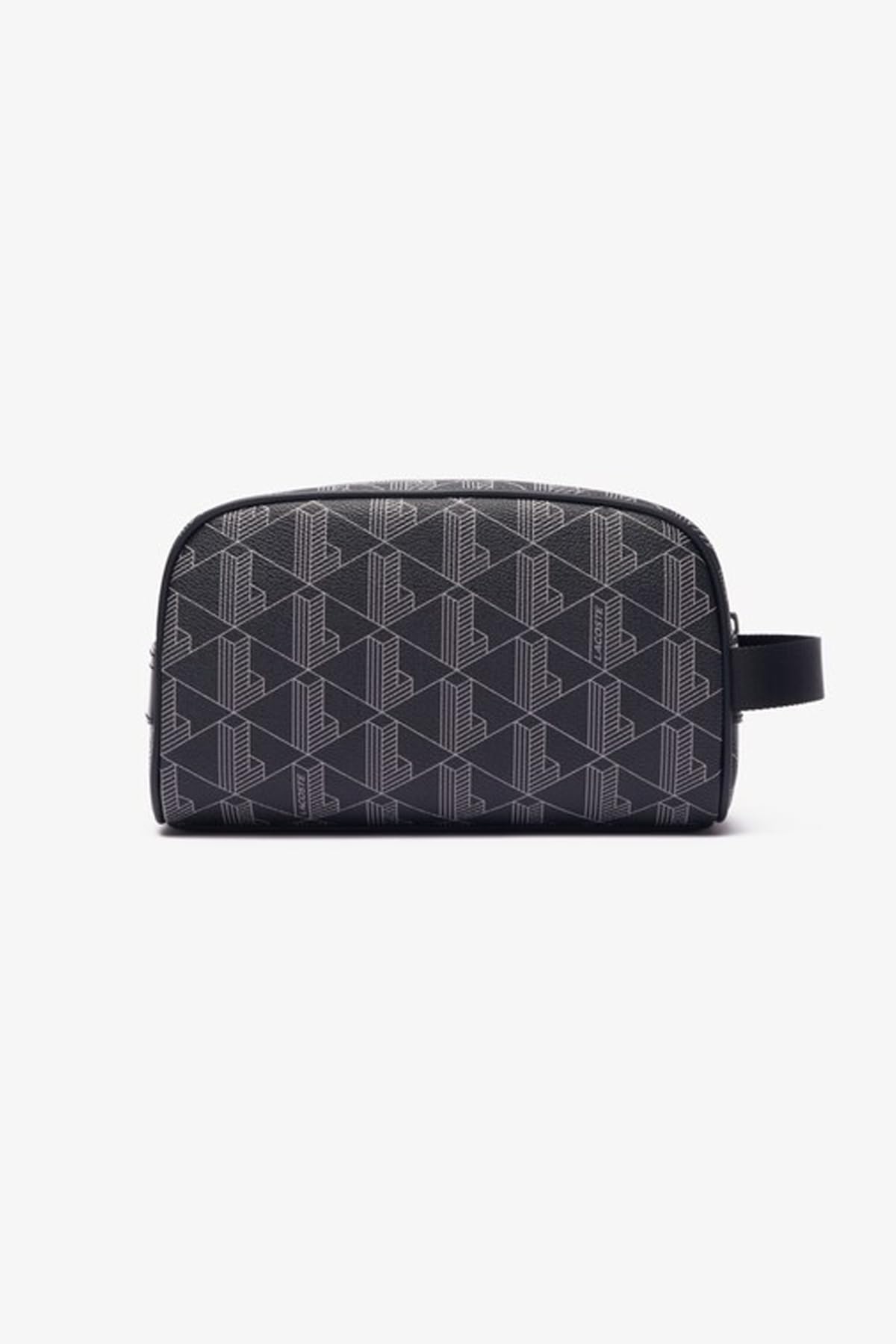 LACOSTE The Blend Toilet Kit Monogram Noir Gris