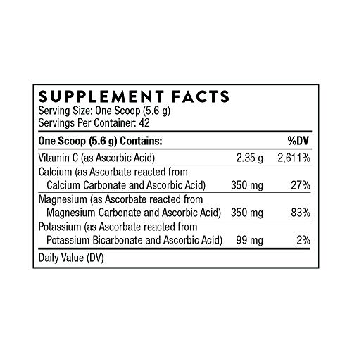 image for THORNE Buffered C Powder - Vitamin C (Ascorbic Acid) with Calcium, Mag