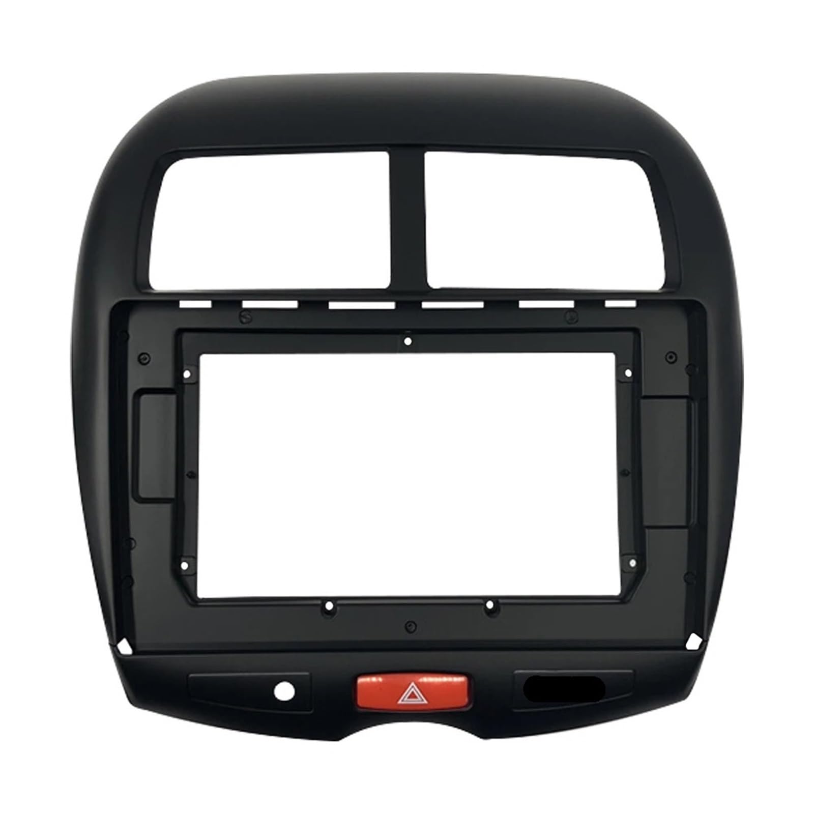 Deski rozdzielcze samochodu Pasuje do MITSUBISHI 2013~2017 zestaw montażowy 2 Din 10.1 Cal instalacja radia samochodowego DVD GPS mp5 plastikowa rama panelu konsoli Samochodowe ramki montażowe