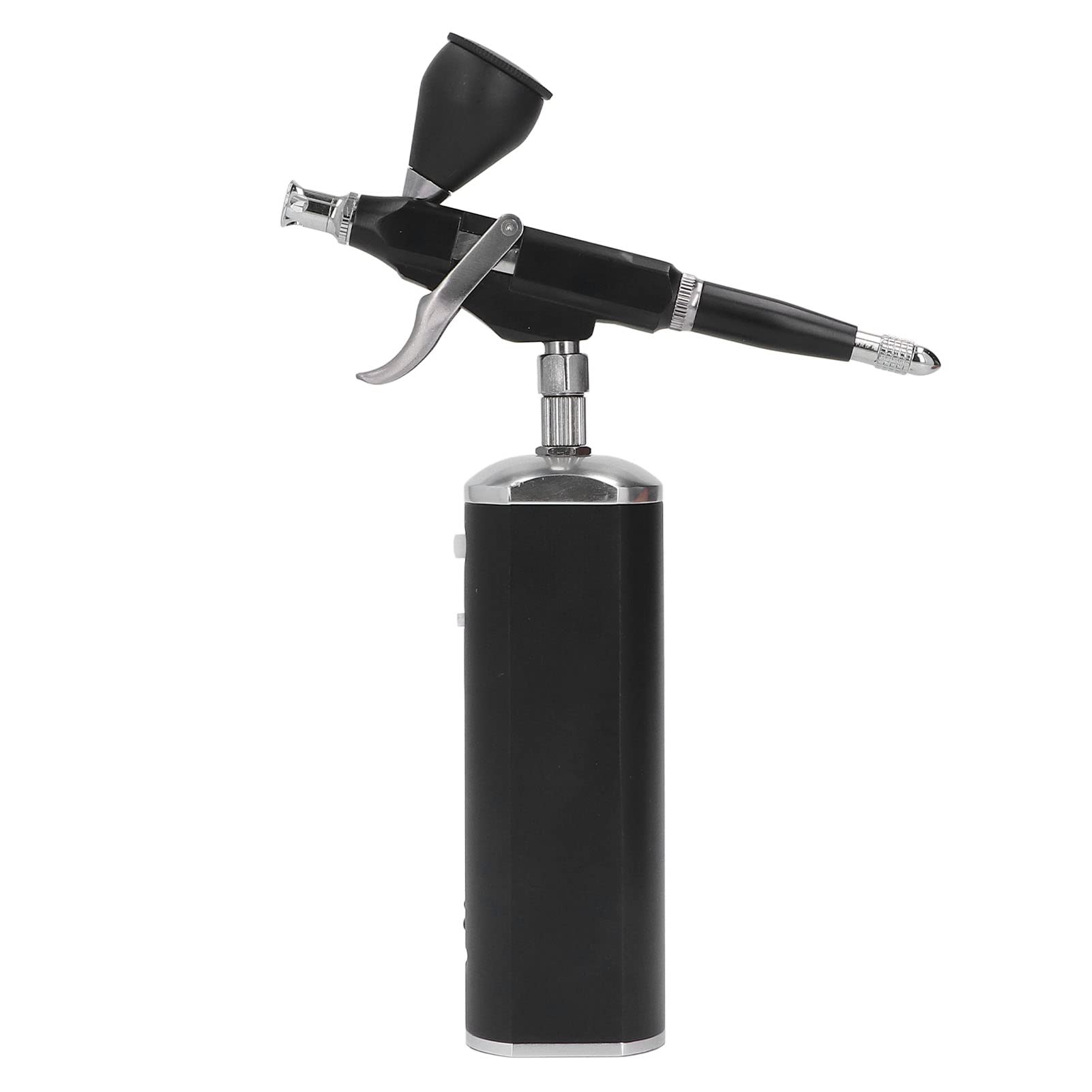 Hyuduo Ensemble d'aérographe Rechargeable Kit d'aérographe sans Fil en Alliage 'aluminium 30Psi Buse de 0,3 Mm Chargement USB 1500 MAh avec Compresseur pour Maquillage Peinture Nail Art Tatouage