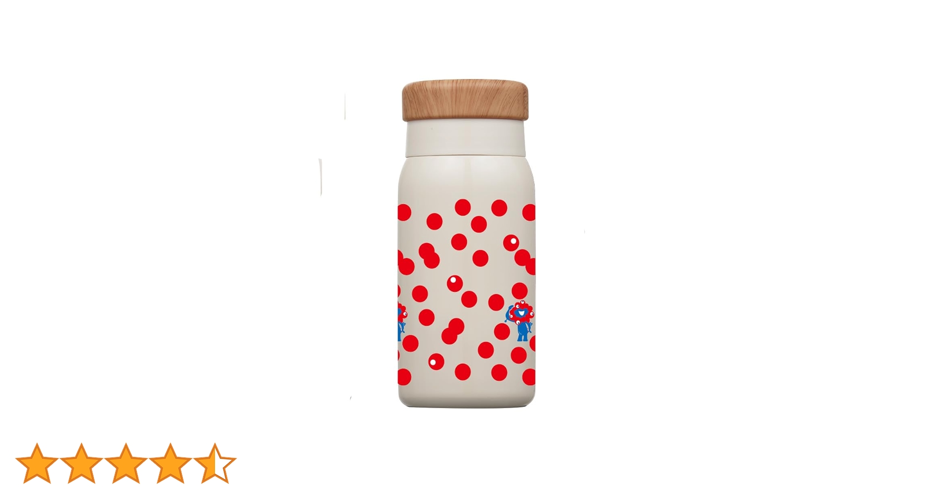 EXPO2025 関西万博　ミャクミャク　山中塗　日本製　140ミリ EXPO2025 山中塗 ステンレスボトル 黒×紺｜新聞掲載中 – 47 TREASURE