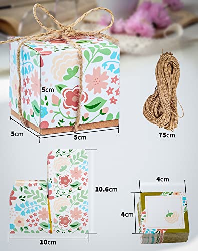 50 Pcs Scatoline Portaconfetti Bomboniere di Carta...