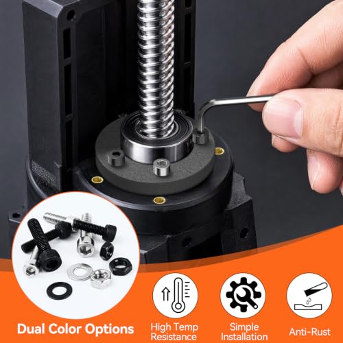 Image of Preciva M8 Threaded Inserts Screw Kit, Heat Set Insert Tool for 3D Printing