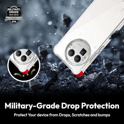 Image of KAPAVER Essential Back Cover Case Compatible with Realme GT 8 Pro (PC+TPU) (Realme GT 8 Pro - Clear)