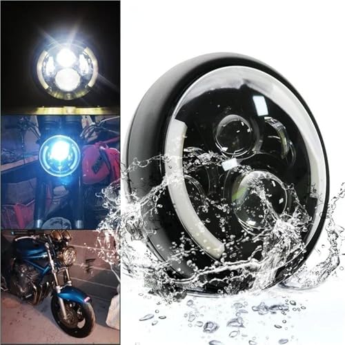 Lampe phare de moto support stable pour Chopper et Street Tracker