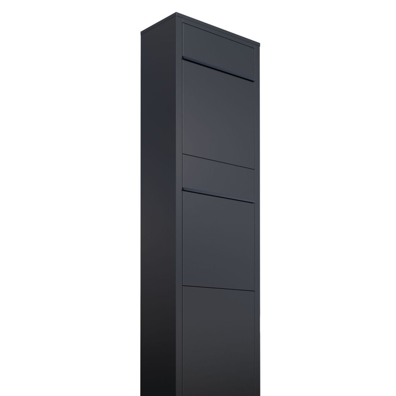 Buzón Anlage, diseño Buzón Big Box for Two Negro, Buzón de Correos – bravios