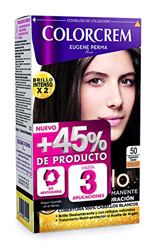 Colorcrem Color & Brillo Colorcrem +45 50 Castaño Claro 229 g