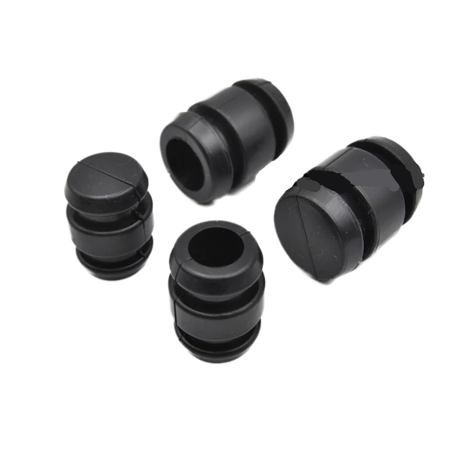 Copri piedini ammortizzanti in silicone, tubo in fibra 16/20 mm